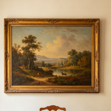 Classic Landscape Oil Painting